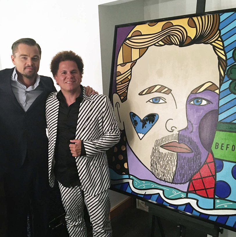 Intersection of Art and Pickleball Romero Britto Joola Leonardo DiCaprio